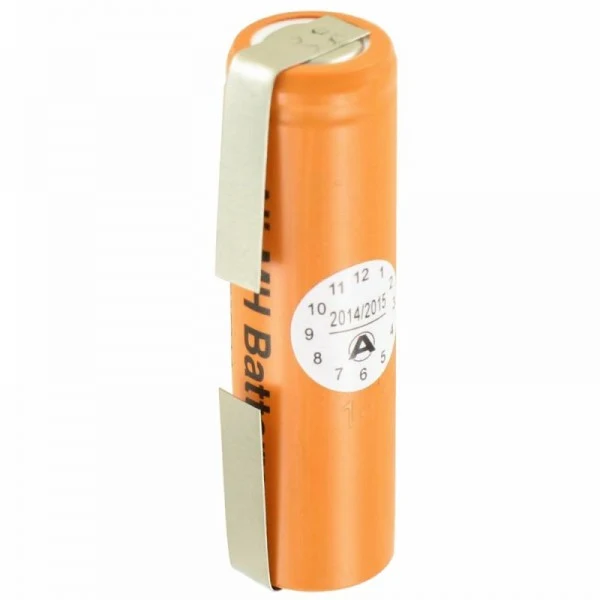 Panasonic Akku HHR-150AAF9 NiMH 1,2Volt 1500mAh mit Lötfahne U-Form