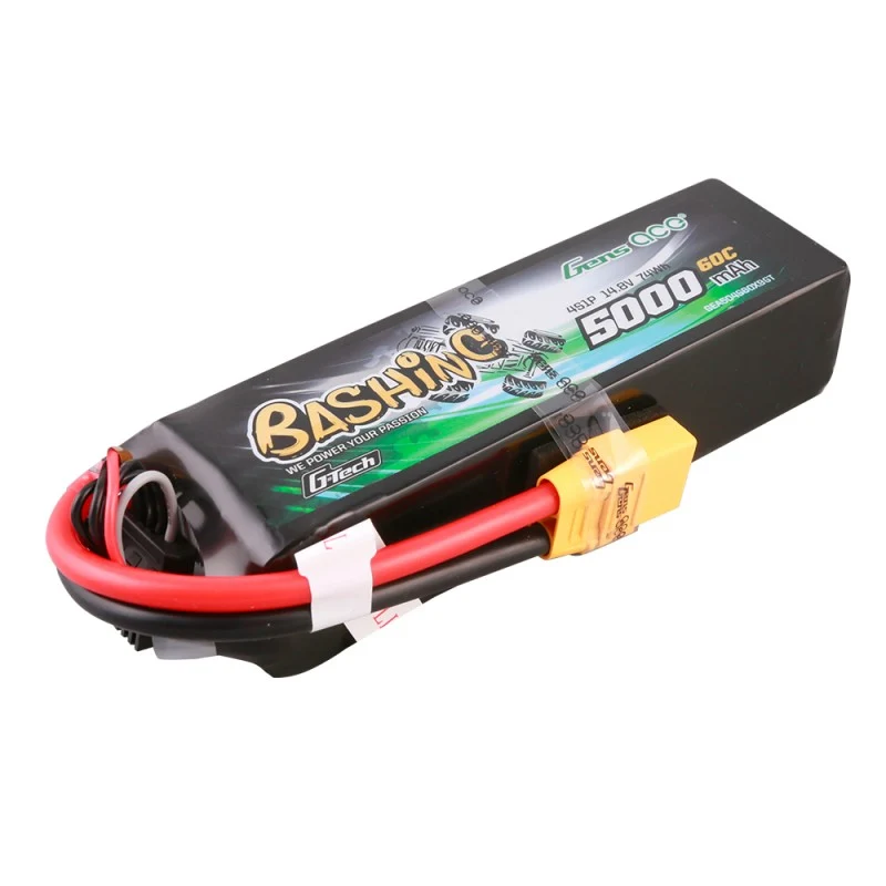 Gens ace G-Tech 5000 mAh 14,8 V 4S1P 60C Lipo-Akku mit XT90 Plug-Bashing-Serie