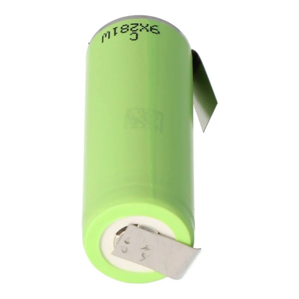 Panasonic NCR18500A 2040mAh 3,6V - 3,7V mit Lötfahne U