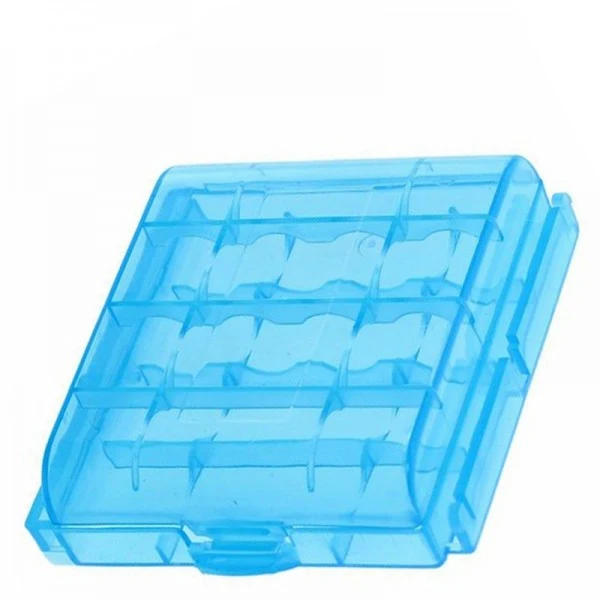 Panasonic eneloop Mignon AA NiMH Akkus in der neuen storage case und der AccuCell Box blue