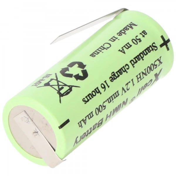 AccuCell GP Lady Akku GP 50NH, LR1, Size N NiMH Akku 500mAh mit Lötfahne in Z-Form