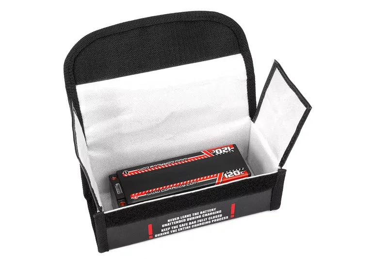 Team Corally - Lipo Safe Bag - Sport - für 2 Stück 2S Hard Case Akkus