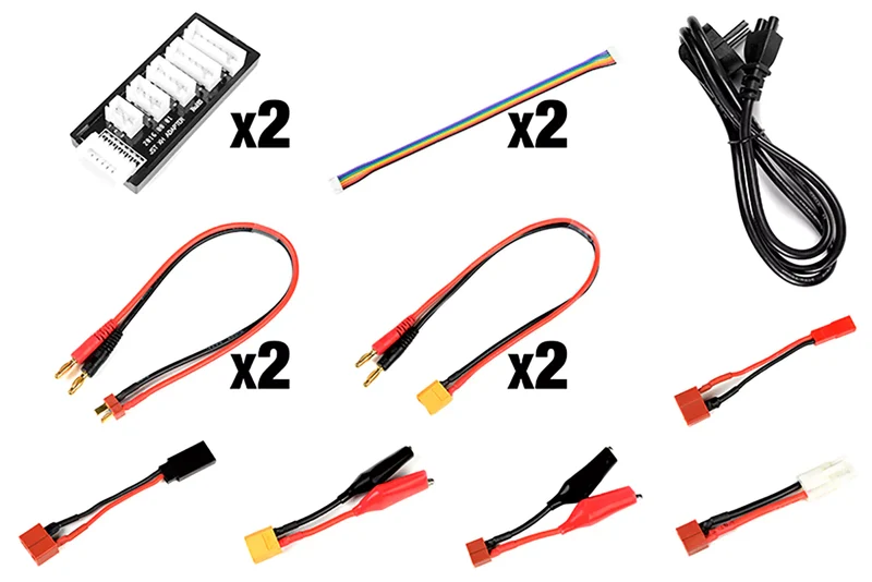 RC Plus - Cube 80 Duo Ladegerät - AC-DC - 2x 80W - 2x 6S Lixx - 15 Nixx - 20V PB