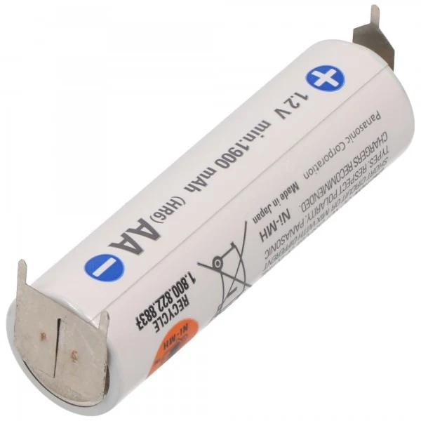 Panasonic eneloop Standard Eneloop BK-3MCC AA 1,2V NiMh Akku mit 3er Print Kontakten