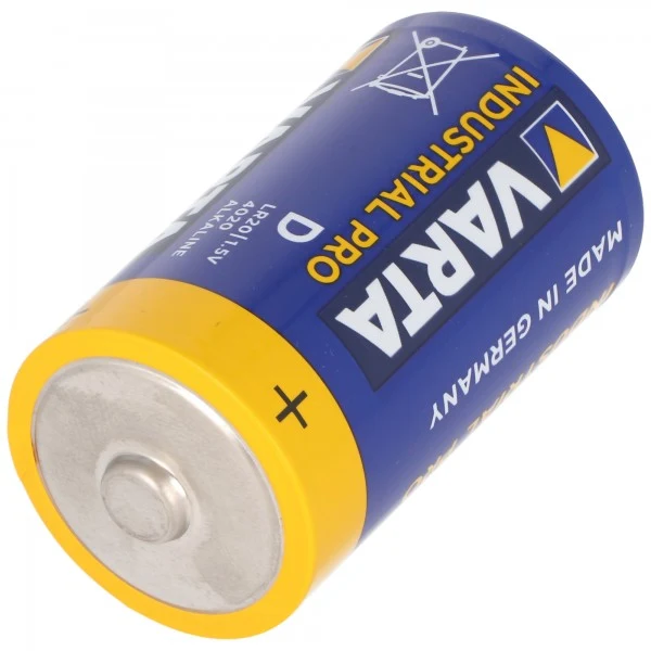 Varta 4020 Industrial 1,5V 16500mAh Alkaline Mono D LR20