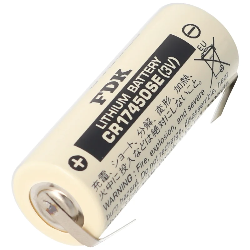 FDK Sanyo CR17450SE Size A 3V 2500mAh Lötfahne U Lithium Batterie