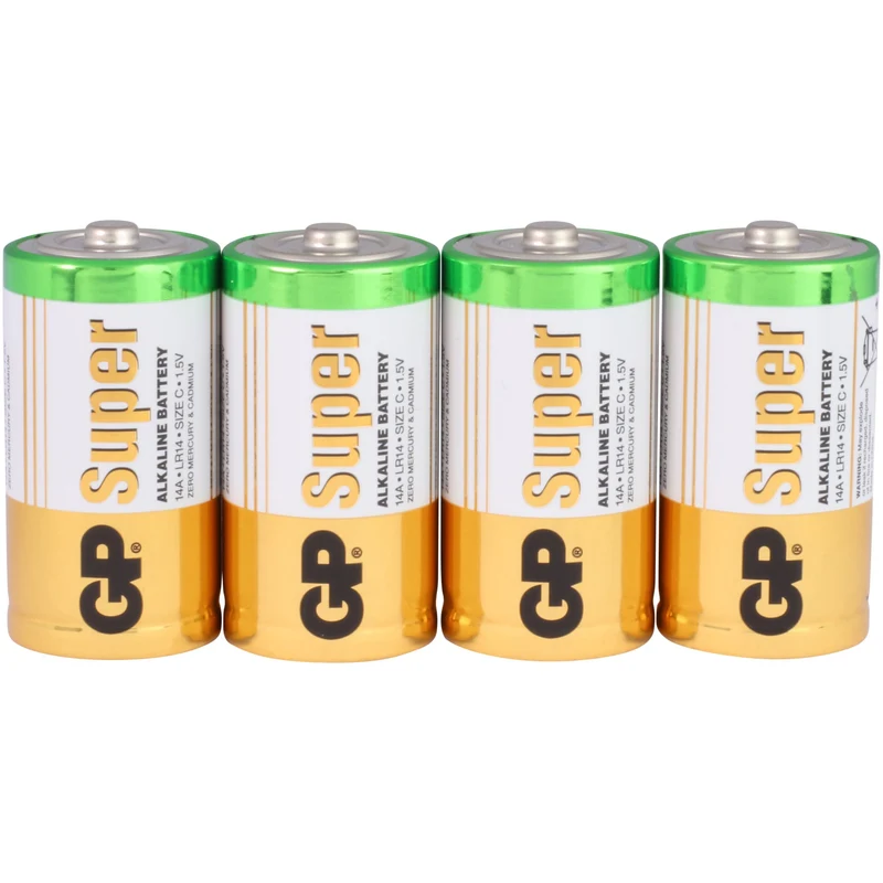 GP Batteries 3V 1400mAh CR123A Batterie GP Lithium (4 Stück)