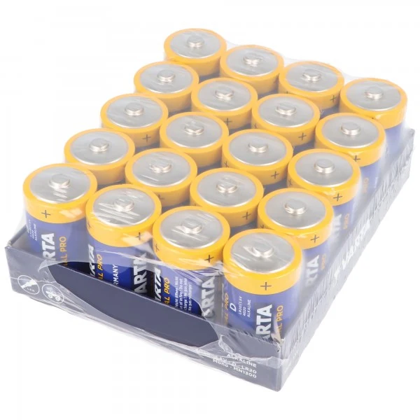 Varta A98L-0031-0005 1,5 Volt max. 16500mAh Abmessungen ca. 61,5 x 34,2mm Alkaline Mono D LR20