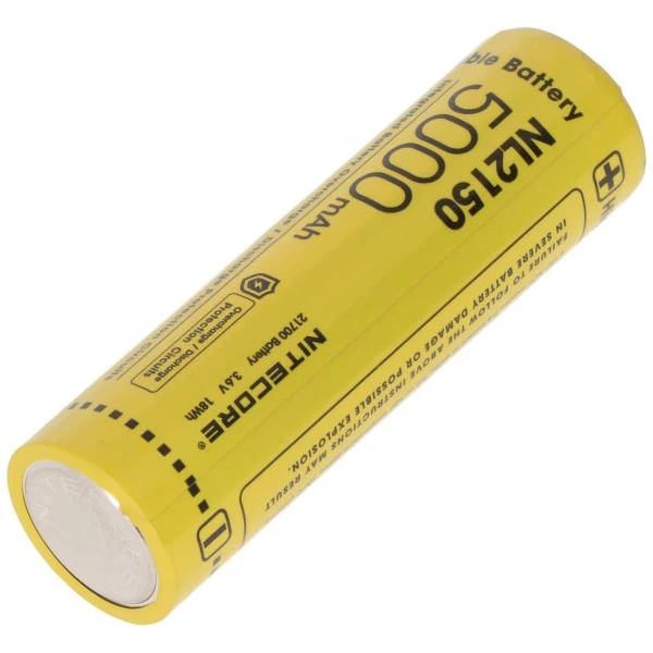 Nitecore NL2150 21700 3,7V 5000mAh Li-Ion Akku