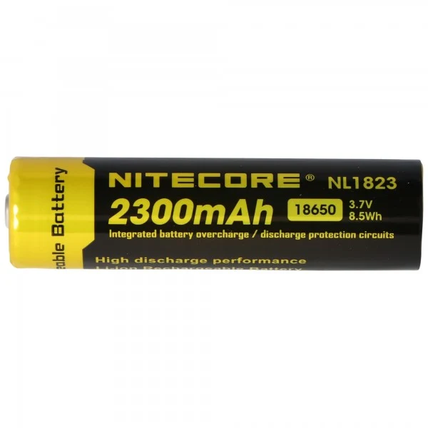 NiteCore NL183 CR18650 18650 3,7V 2300mAh Li-Ion Akku