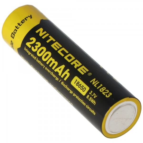 NiteCore NL183 CR18650 18650 3,7V 2300mAh Li-Ion Akku