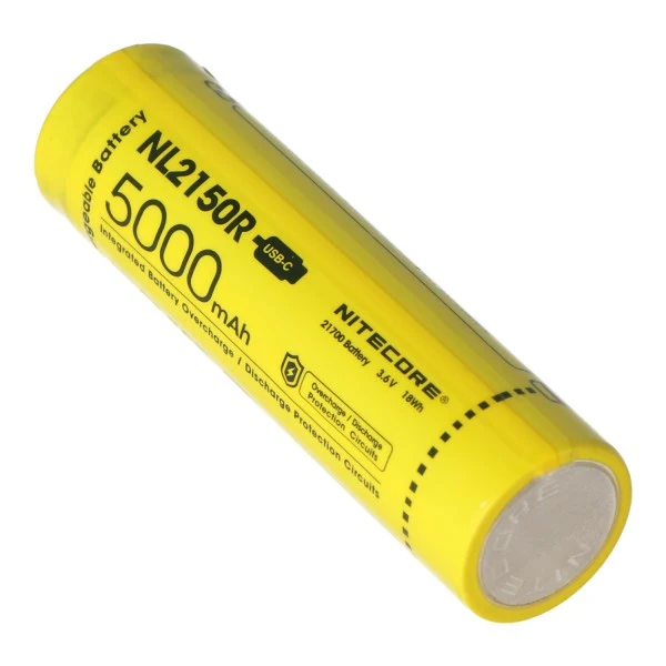 Nitecore NL2150R 21700 3,7V 5000mAh microUSB Li-Ion Akku