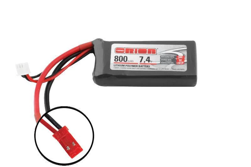 Absima Team Orion LiPo 800mAh 2S 7,4V 50C JST