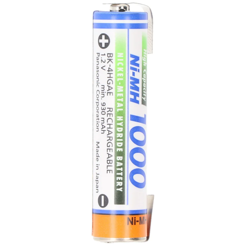 Panasonic BK-4HGAE Micro AAA HR-4U NiMH Akku Lötfahne U-Form