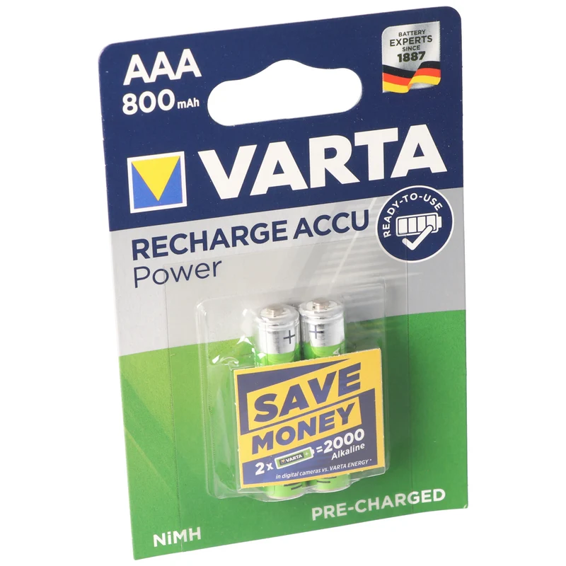VARTA Ready2use Akku Micro/AAA 56703 2er Pack