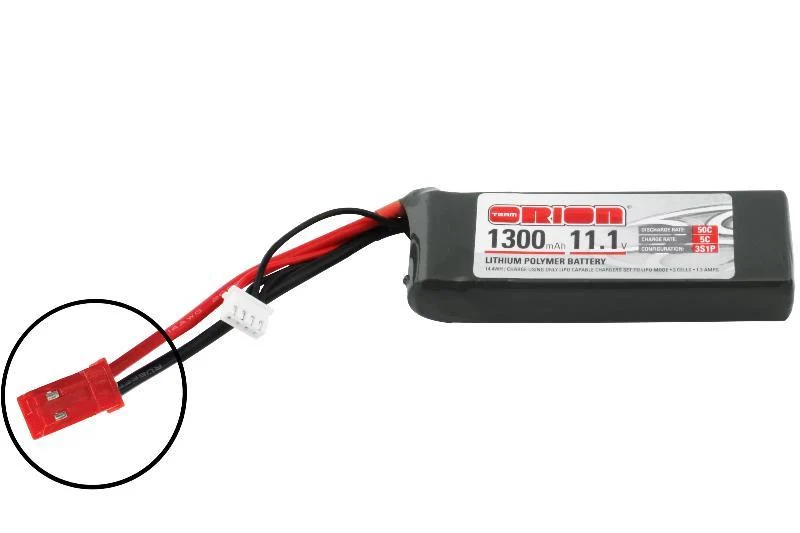 Absima Team Orion LiPo 1300mAh 3S 11,1V 50C JST