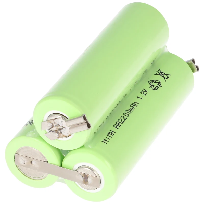AccuCell Akku für Bellissima Ermilia Type 1870 B 2 Steckkontakte