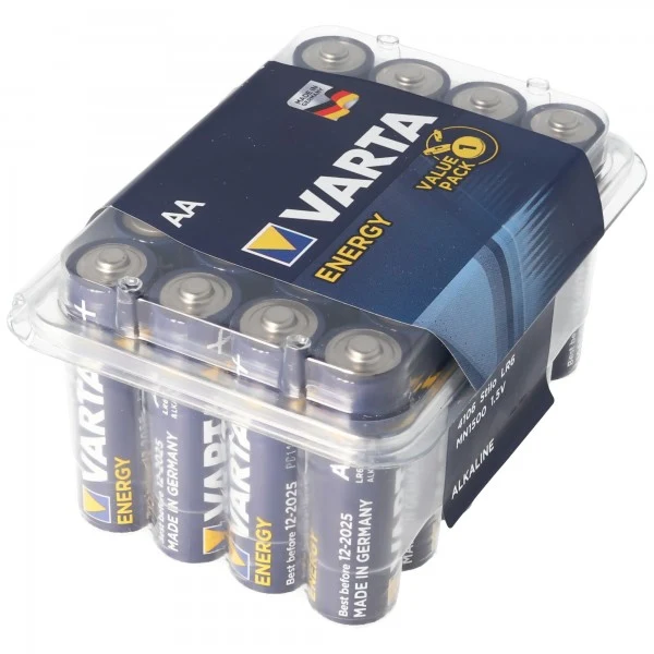 Varta Energy Batterie Alkaline Mignon AA LR06 1,5V 24er Pack