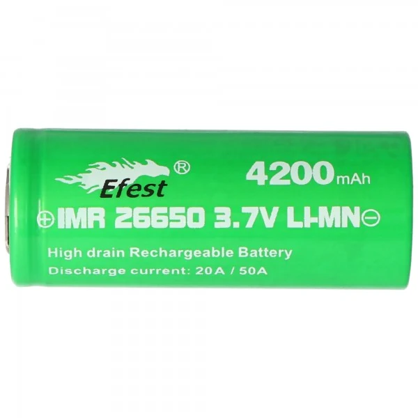 Efest IMR26650 3,7V 4200mAh Li-Ion Akku