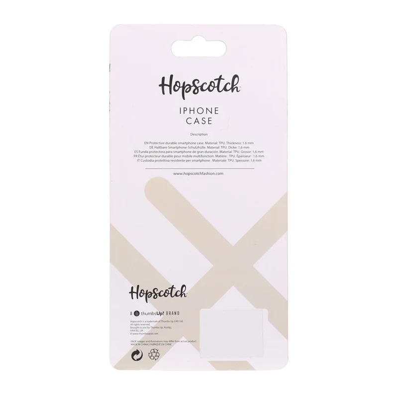 Hopscotch Silikon Case Schutzhülle Wildnis für iPhone X/XS