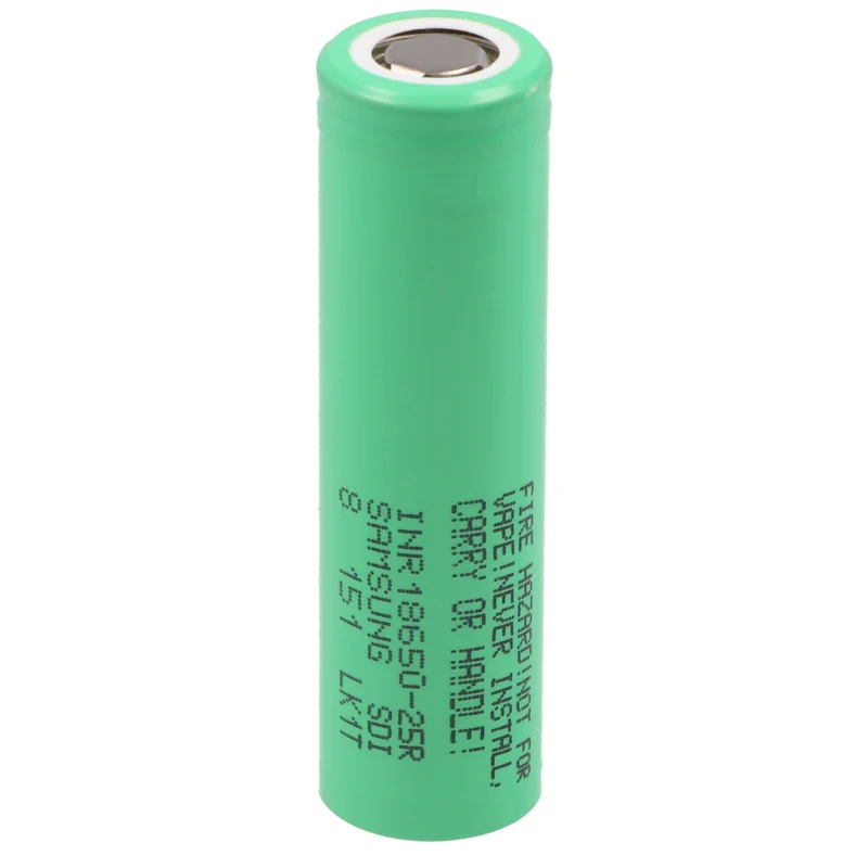Samsung 3,7V 2500mAh ungeschützt Li-Ion Akku