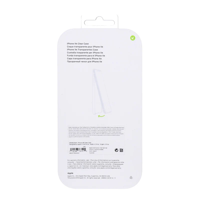 Apple Clear Case für iPhone Xr
