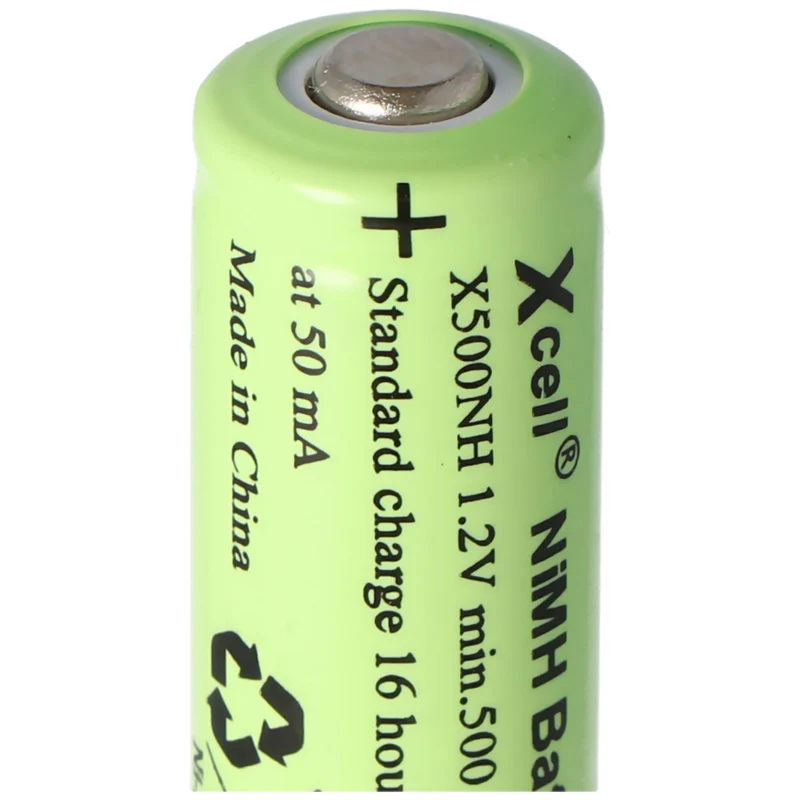 AccuCell Lady Akku 50NH, LR1, Size N NiMH Akku 500mAh mit Kopf, Pluspol, 1,2 Volt
