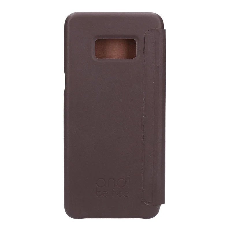andi be free Leder Flipcover f. Samsung Galaxy S8+ in braun