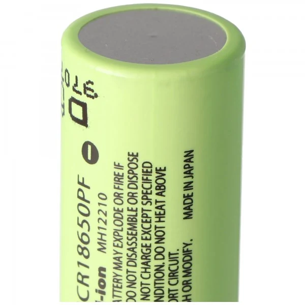 Panasonic NCR18650PF 3,7V 2900mAh ohne PTC Li-Ion Akku