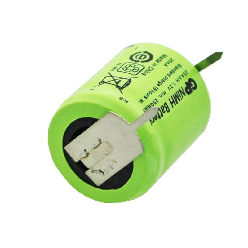GP Batteries Akku für Sanyo N-110AA Akku NiMH 1/3 AA Mignon 1-er Print Kontakten