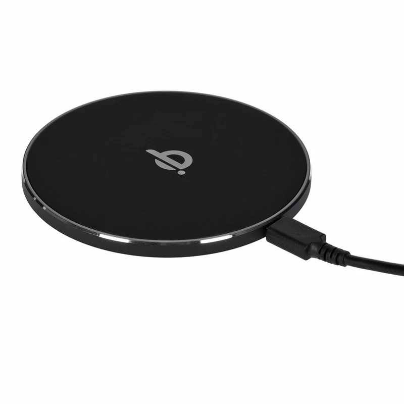 Induktive Qi Ladestation universal mit Micro-USB Anschluss 10 W schwarz