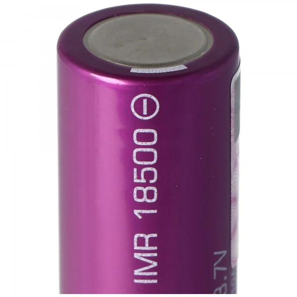 Efest Purple IMR18500 3,7V 1000mAh Button Top ungeschützt Li-Ion Akku