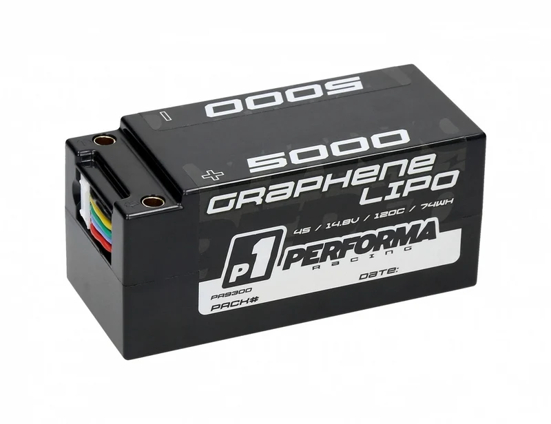 Absima Performa Racing P1 4S 5000mAh Graphene Lipo Shorty 14.8V 120C