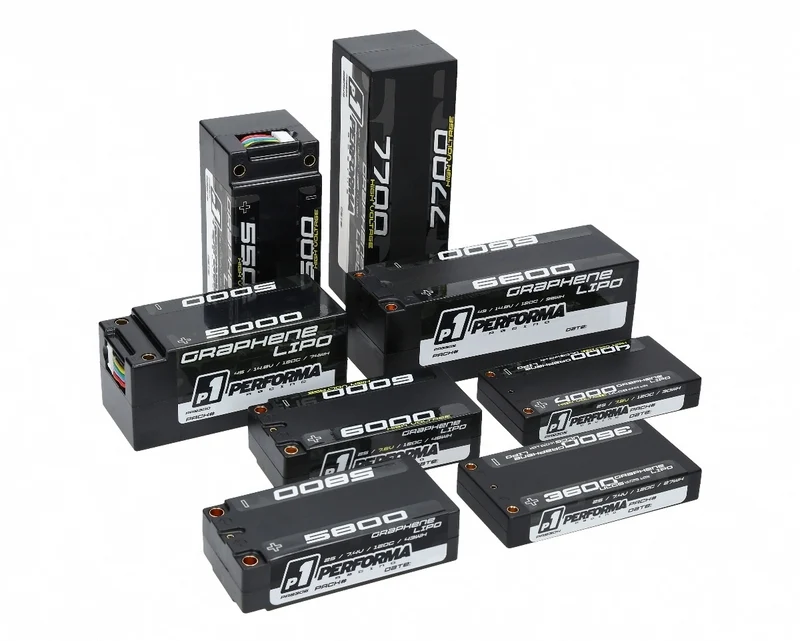 Absima Performa Racing P1 2S 4000mAh Graphene HV Lipo Shorty ULCG 7.6V 120C