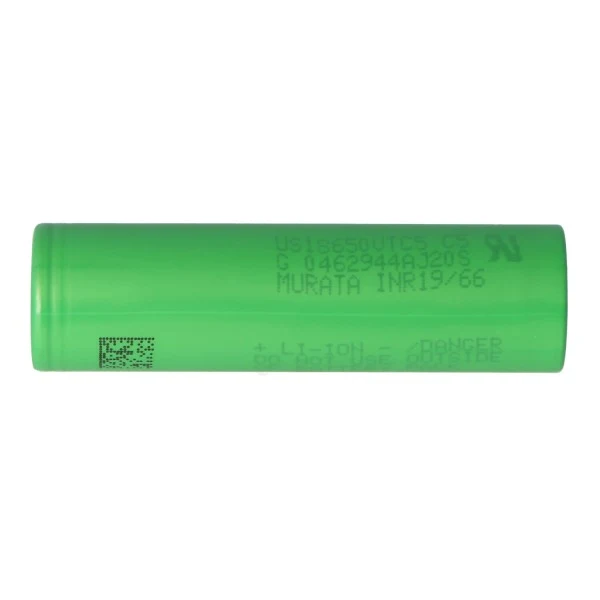 Sony Konion US18650VTC5 - 2600mAh, 3,6V - 3,7V min. 2500mAh typ. 2600mAh maximal 30A Stromabgabe (Flat Top) inkl. Akkuschutzbox