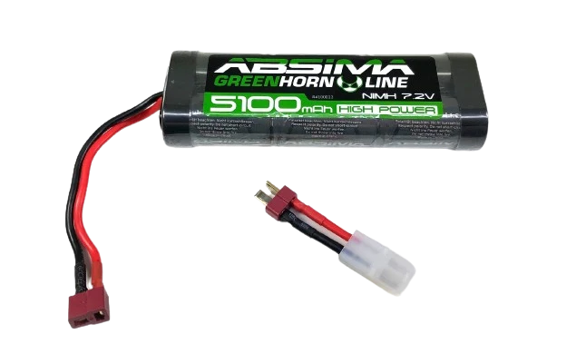 Absima Greenhorn Vol.2 NiMH 7.2V 5100 (T-Plug + Tamiya Adapter)