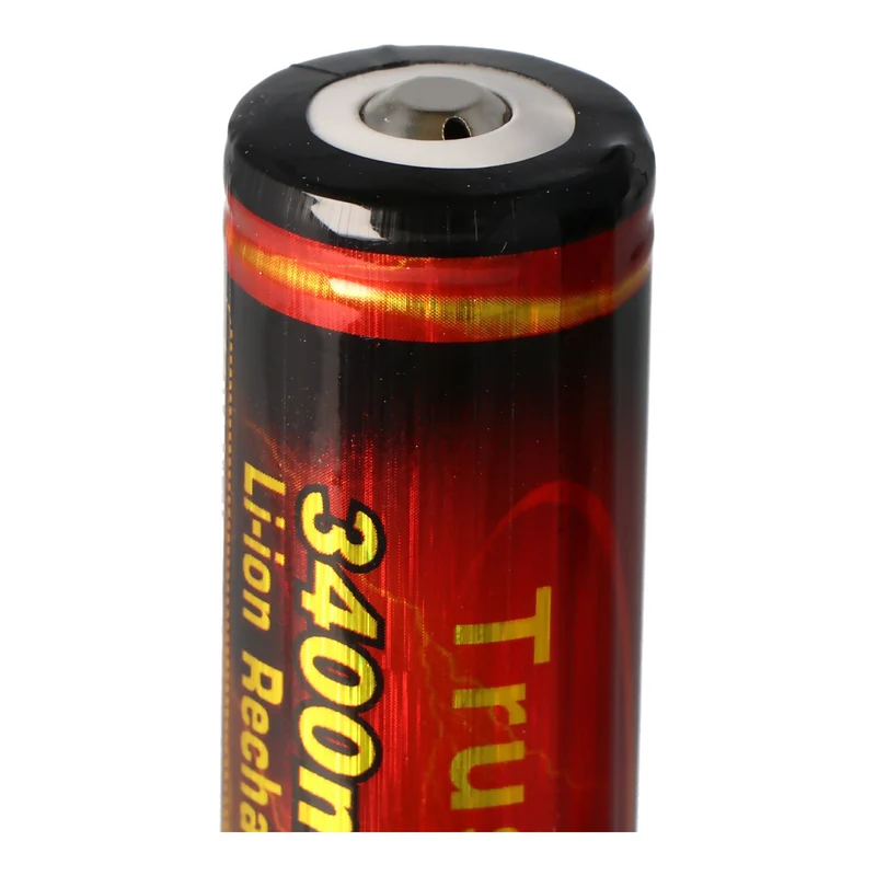 Trustfire 18650 3400mAh 3,6V - 3,7V PCB geschützter Li-Ion-Akku