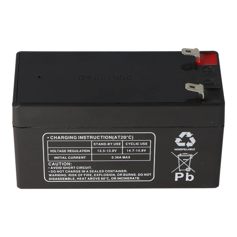 AccuCell Blei Akkueinsatz für Wissner-Bosserhoff Linet Krankenbett Multicare Image 3 Type 8214-3040 2x12 Volt 1,2Ah