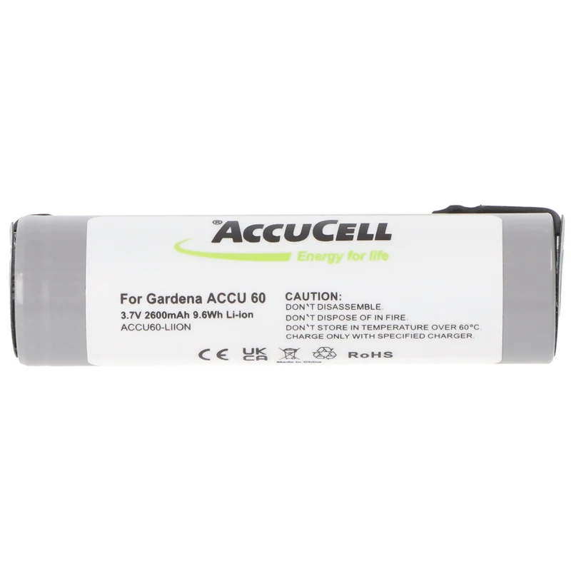 AccuCell Akku Kärcher WV 50 Plus Akku 1.633-101.0, 6.664-244.0, 1UR18650S