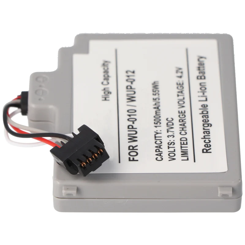 AccuCell Akku Wii U GamePad Akku WUP-012 WUP-010 Wii U 3,7V 1500mAh