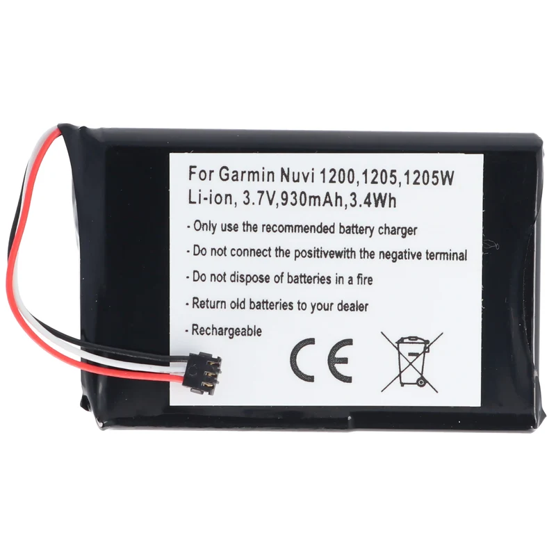 AccuCell Akku für Garmin Nuvi 1200, 361-00035-01