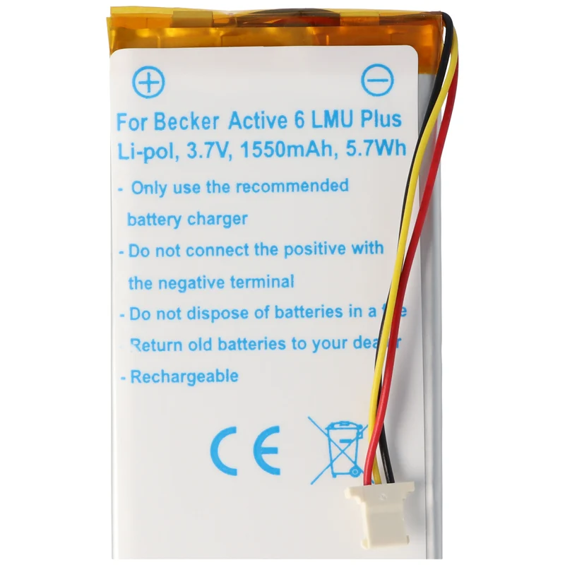 AccuCell Akku für Becker Active 6 LMU Plus Akku