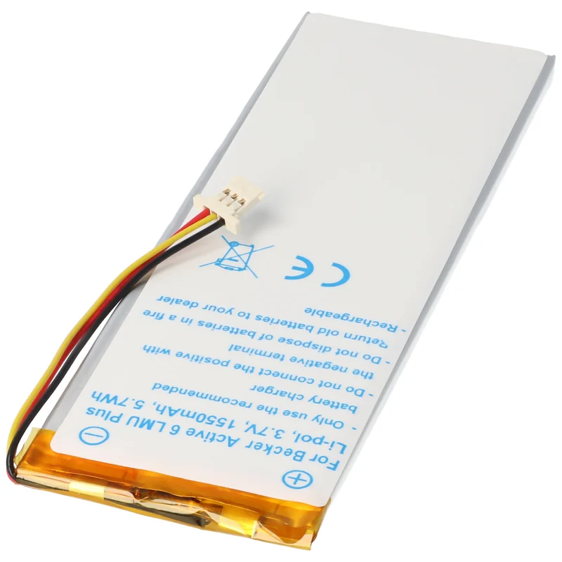 AccuCell Akku für Becker Active 6 LMU Plus Akku