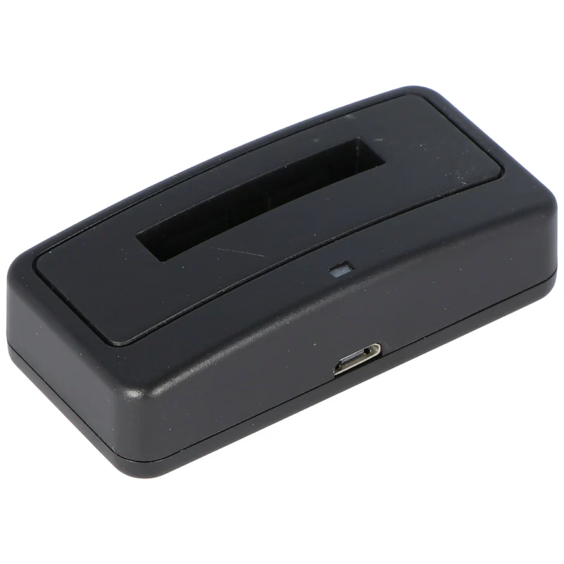 AccuCell Akkuladegerät für Nokia BL-5C, BL-5B Akku ink. MicroUSB Kabel