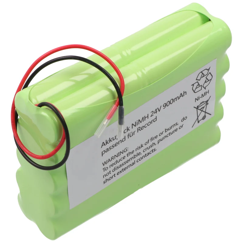 AccuCell Akku für Türsteuerung NiMH 24V 900mAh passend für Record