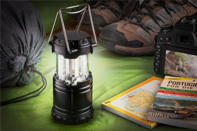 Goobay LED-Campinglampe High Bright 250 - Ziehleuchte kaltweiß (6800 K)