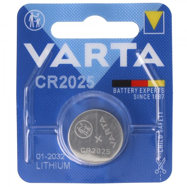 Varta CR2025 3V 170mAh Lithium Batterie