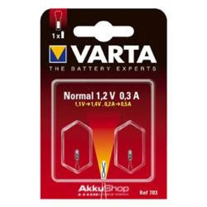 Varta Ersatzbirnchen 703 Varta 00703000402