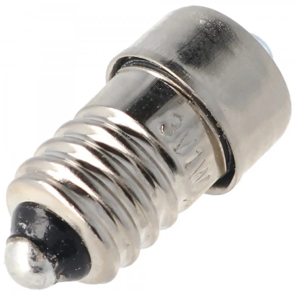 AccuCell LED Ersatzbirnchen 3V Schraubverschluss E10 LED 3V/0,33A 0,5W
