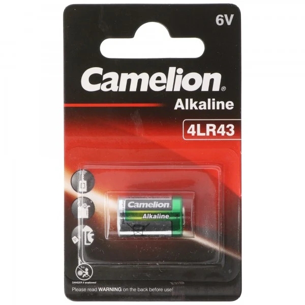 Camelion PX27 Alkaline Photo Batterie, 4AG12, 4LR43, 4NR43, EPX27 6Volt 12,7 x 20,5mm